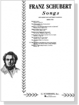 Schubert－Songs【The Shepherd on the Rock (Der Hirt auf dem Felsen)】High, B♭; with Clarinet(Violin or Flute)Obbligato