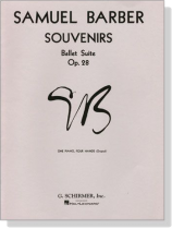Samuel Barber【Souvenirs Ballet Suite , Op. 28】One Piano ,Four Hands(Original)