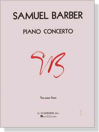 Samuel Barber【Piano Concerto , Op. 38】Two-Piano Score