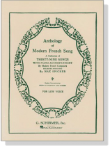 【Anthology of Modern French Song】Low Voice 【Anthology of Modern French Song】Low Voice