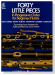 【Forty Little Pieces】in Progressive Order for Beginner Flutists for Flute & Piano