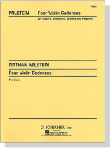 Nathan Milstein【Four Violin Cadenzas】for Violin