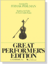 Ragtime for Violin (6 Scott Joplin Rags)