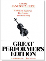 Beethoven【Five Sonatas Op.5 , Op.69 , Op.102 】for Cello and Piano Beethoven【Five Sonatas Op.5 , Op.69 , Op.102 】for Cello and Piano