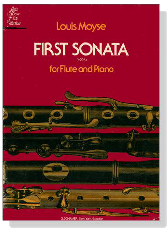 Louis Moyse【First Sonata】for Flute and Piano