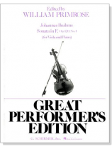 Johannes Brahms【Sonata No. 1 in F, Op. 120, No.1】 for Viola Johannes Brahms【Sonata No. 1 in F, Op. 120, No.1】 for Viola