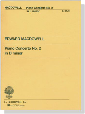 MacDowell【Piano Concerto No. 2 in D Minor】Two Pianos, Four Hands