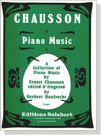 Chausson【Piano】Music Chausson【Piano】Music