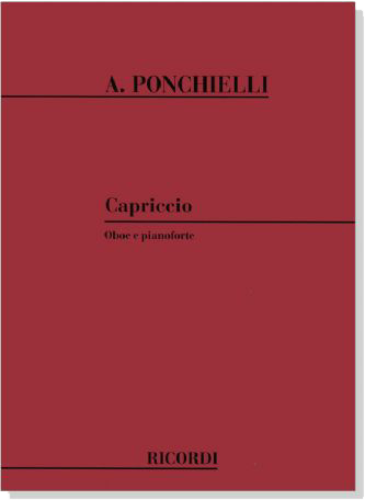 A. Ponchielli【Capriccio】Oboe e Pianoforte A. Ponchielli【Capriccio】Oboe e Pianoforte