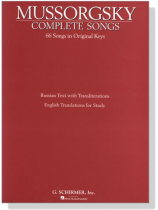 Mussorgsky【Complete Songs】66 Songsin Original Keys Mussorgsky【Complete Songs】66 Songsin Original Keys