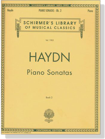Haydn【Piano Sonatas】Book 2