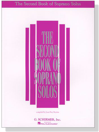 The Second Book of Soprano Solos