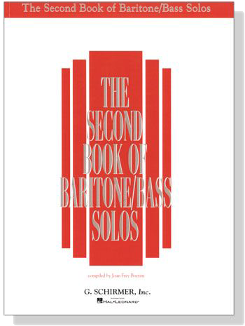 The Second Book of Baritone／Bass Solos