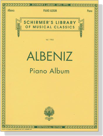 Albéniz【Piano】Album