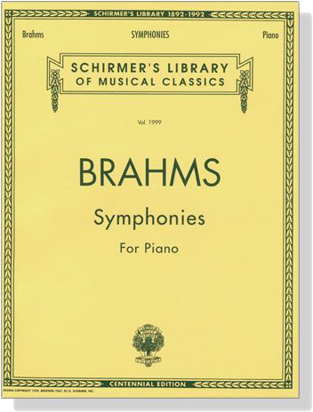 Brahms【Symphonies】Piano