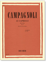 Campagnoli 【41 Caprices, Op. 22 】 for Viola Campagnoli 【41 Caprices, Op. 22 】 for Viola