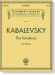 Kabalevsky【The Sonatinas , Op. 13】For Piano Kabalevsky【The Sonatinas , Op. 13】For Piano