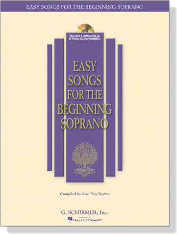 Easy Songs for the Beginning Soprano【CD+樂譜】
