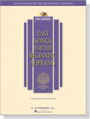 Easy Songs for the Beginning Soprano【CD+樂譜】 Easy Songs for the Beginning Soprano【CD+樂譜】