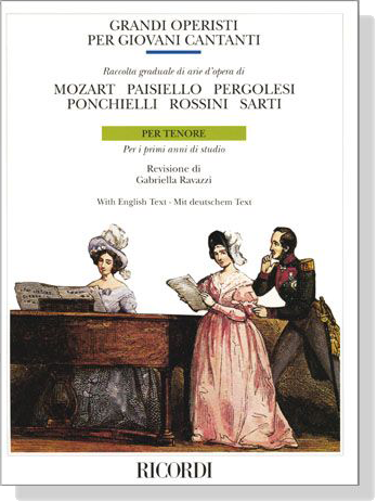 【Grandi Operisti Per Giovani Cantanti】per Tenore