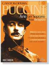 Cantolopera : Puccini【CD+樂譜】Arie per Soprano Cantolopera : Puccini【CD+樂譜】Arie per Soprano