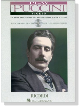 Play Puccini for Violin【CD+樂譜】 Play Puccini for Violin【CD+樂譜】