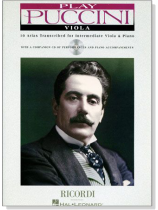 Play Puccini for Viola【CD+樂譜】 Play Puccini for Viola【CD+樂譜】
