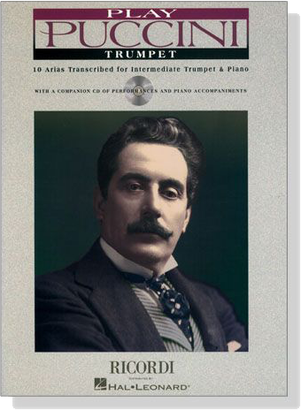 Play Puccini for Trumpet【CD+樂譜】 Play Puccini for Trumpet【CD+樂譜】