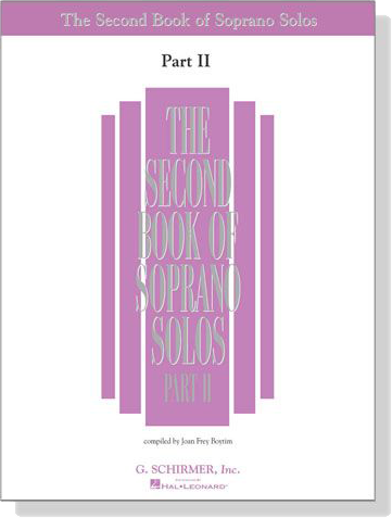 The Second Book of Soprano Solos , Part Ⅱ The Second Book of Soprano Solos , Part Ⅱ