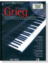 Grieg Concerto in La minore , Op. 16【CD+樂譜】per pianoforte e orchestra Grieg Concerto in La minore , Op. 16【CD+樂譜】per pianoforte e orchestra