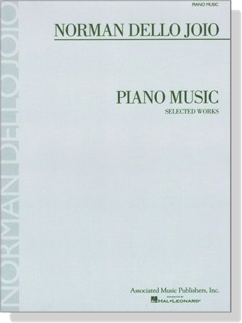 Norman Dello Joio【Piano Music】Selected Works