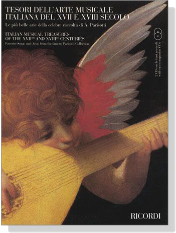 Tesori Dell'arte Musicale Italiana Del ⅩⅦ E ⅩⅧ Secolo／Italian Musical Treasures of The ⅩⅦth And ⅩⅧth Centuries【CD+樂譜】