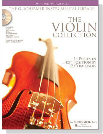 The Violin Collection【2CD+樂譜】Easy to Intermediate Level