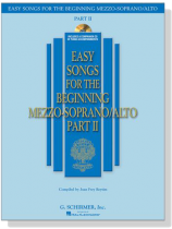 Easy Songs for the Beginning Mezzo-Soprano/Alto , Part Ⅱ【CD+樂譜】 Easy Songs for the Beginning Mezzo-Soprano/Alto , Part Ⅱ【CD+樂譜】