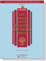 Easy Songs for the Beginning Baritone/Bass , Part Ⅱ【CD+樂譜】 Easy Songs for the Beginning Baritone/Bass , Part Ⅱ【CD+樂譜】