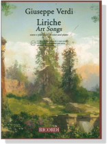 Verdi【CD+樂譜】Liriche‧Art Songs , Voice and Piano Verdi【CD+樂譜】Liriche‧Art Songs , Voice and Piano