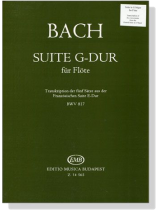 J.S. Bach【Suite G-DUR , BWV 817】für Flöte J.S. Bach【Suite G-DUR , BWV 817】für Flöte