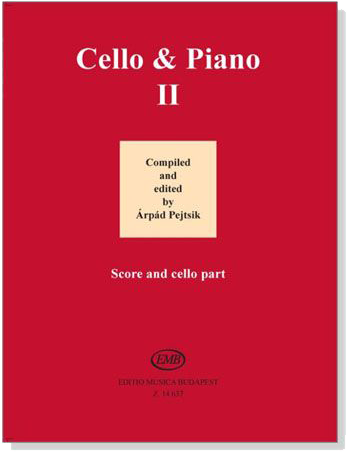 Cello and Piano【Ⅱ】Score and Cello part