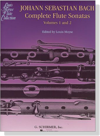 J.S. Bach【Complete Flute Sonatas】Volumes 1 and 2