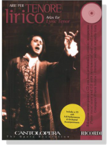 Cantolopera【CD+樂譜】Arie per Tenore lirico