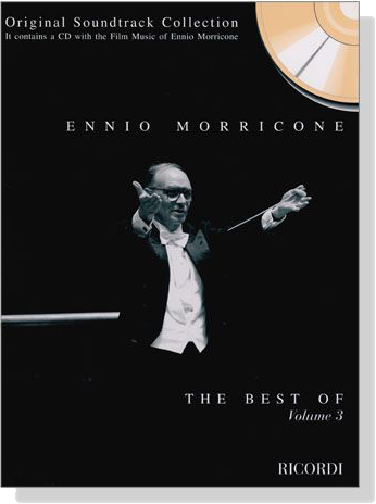 Ennio Morricone The Best of Volume 3【CD+樂譜】