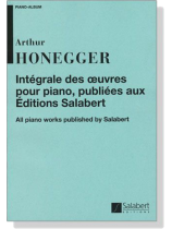 Honegger【Piano】Album Honegger【Piano】Album