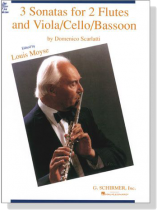 Domenico Scarlatti【3 Sonatas】for 2 Flutes and Viola／Cello／Bassoon