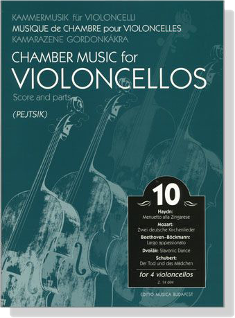 Chamber Music for Violoncellos【Volume 10】Score and parts