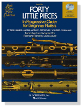 Forty Little Pieces【CD+樂譜】in Progressive Order for Beginner Flutists for Flute & Piano Forty Little Pieces【CD+樂譜】in Progressive Order for Beginner Flutists for Flute & Piano