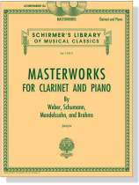 Masterworks for Clarinet and Piano【2CD】非樂譜