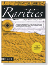 Cantolopera【CD+樂譜】Rarities : Arie per Tenore／Arias for Tenor