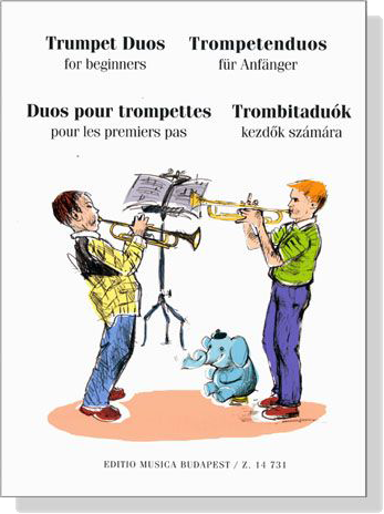 Trumpet【Duos】for beginners