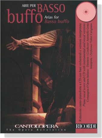 Cantolopera【CD+樂譜】Arie per Basso buffo - Arias for Basso buffo