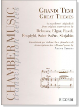 Great Themes from 【Original Masterpieces】transcriptions for Cello and Piano Great Themes from 【Original Masterpieces】transcriptions for Cello and Piano